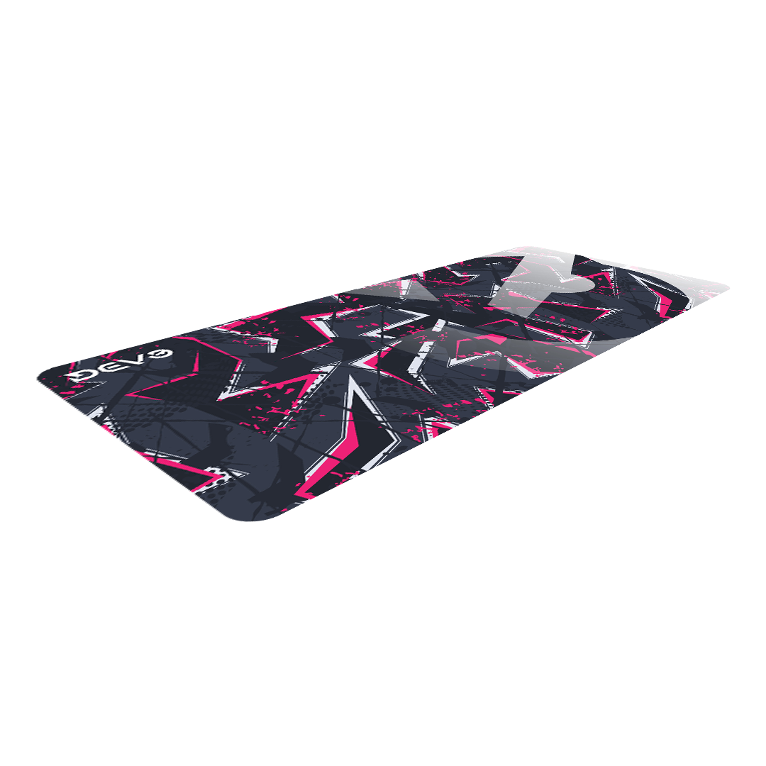 Devo Gaming Mouse Pad - Magenta Riot - 900 3